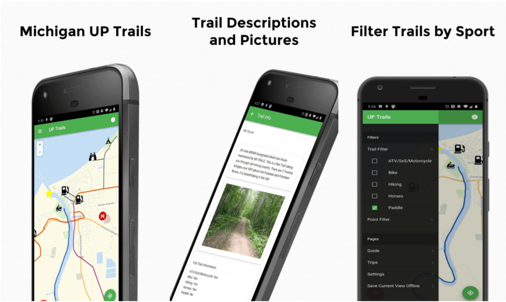 UP Trails App