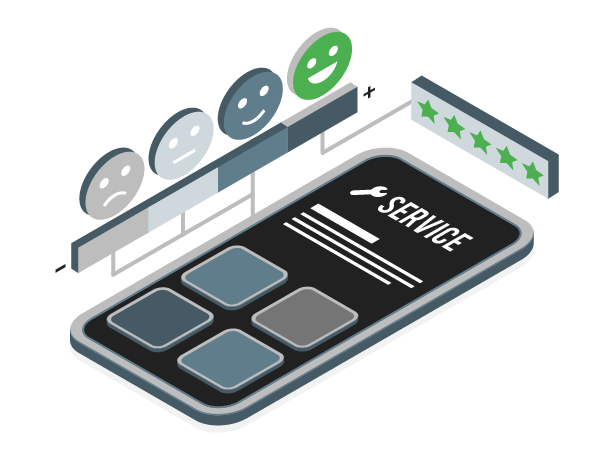 customer satisfaction field service app